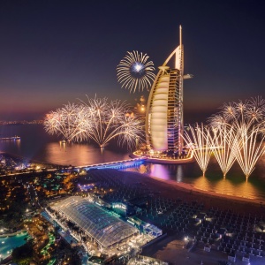 Новогодняя ночь в отеле Burj Al Arab Jumeirah