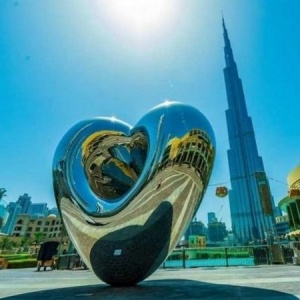  ​В Дубае появилась новая любовная достопримечательность