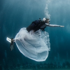 Свадебная церемония под водой в отеле Metropole Monte-Carlo