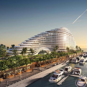 Jumeirah Marsa Al Arab — новый футуристический отель в виде яхты